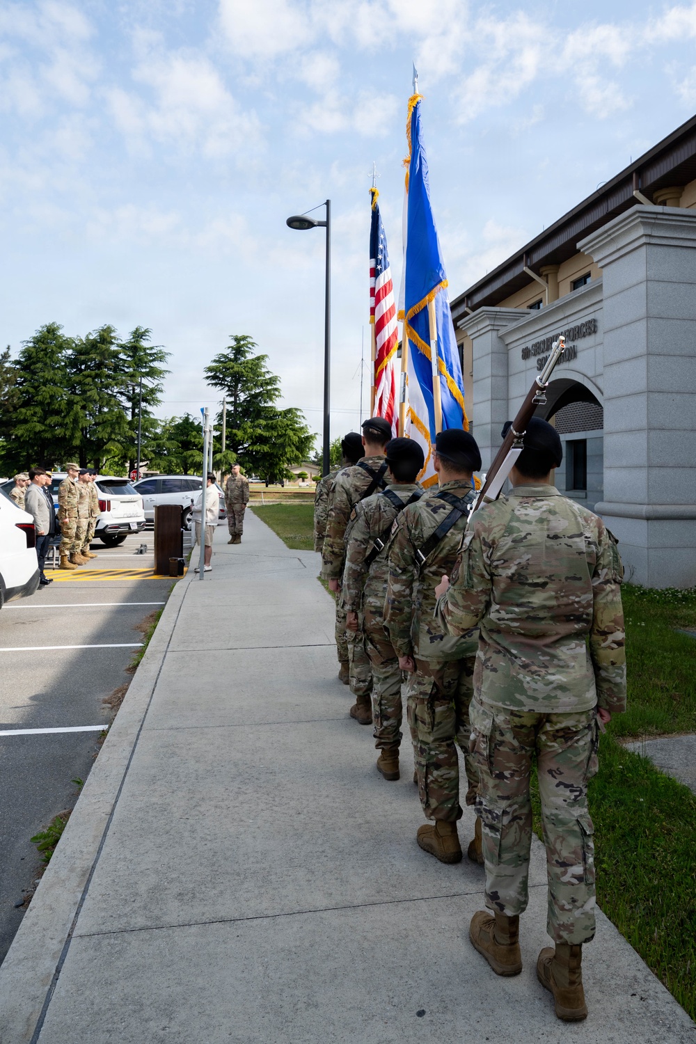 Defensor Fortis: Police Week opening ceremony with Wolf Pack SFS