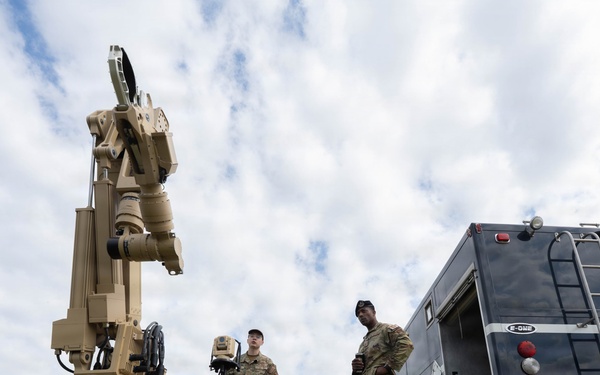 Defensor Fortis: Police Week opening ceremony with Wolf Pack SFS
