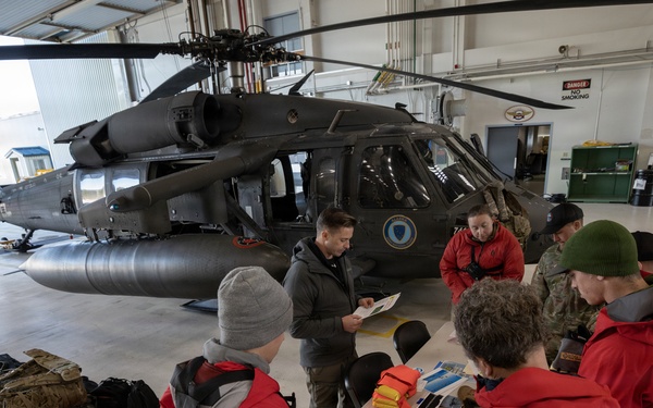 Alaska Air and Army National Guardsmen partner with Coast Guard and civilian rescue personnel during SAREX 2026