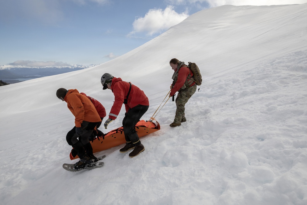 Alaska Air and Army National Guardsmen partner with Coast Guard and civilian rescue personnel during SAREX 2026