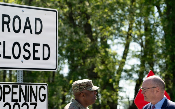 U.S. Army Corps of Engineers attends Woodley Road ceremonial groundbreaking