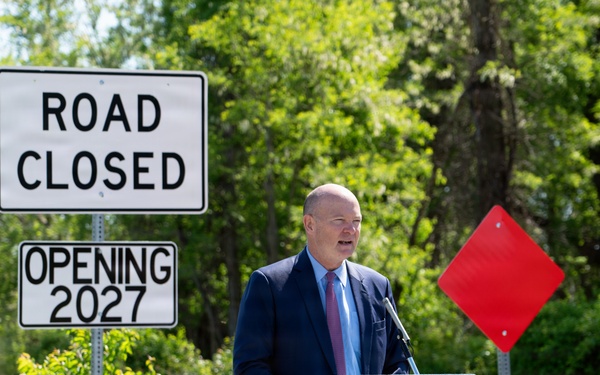 U.S. Army Corps of Engineers attends Woodley Road ceremonial groundbreaking