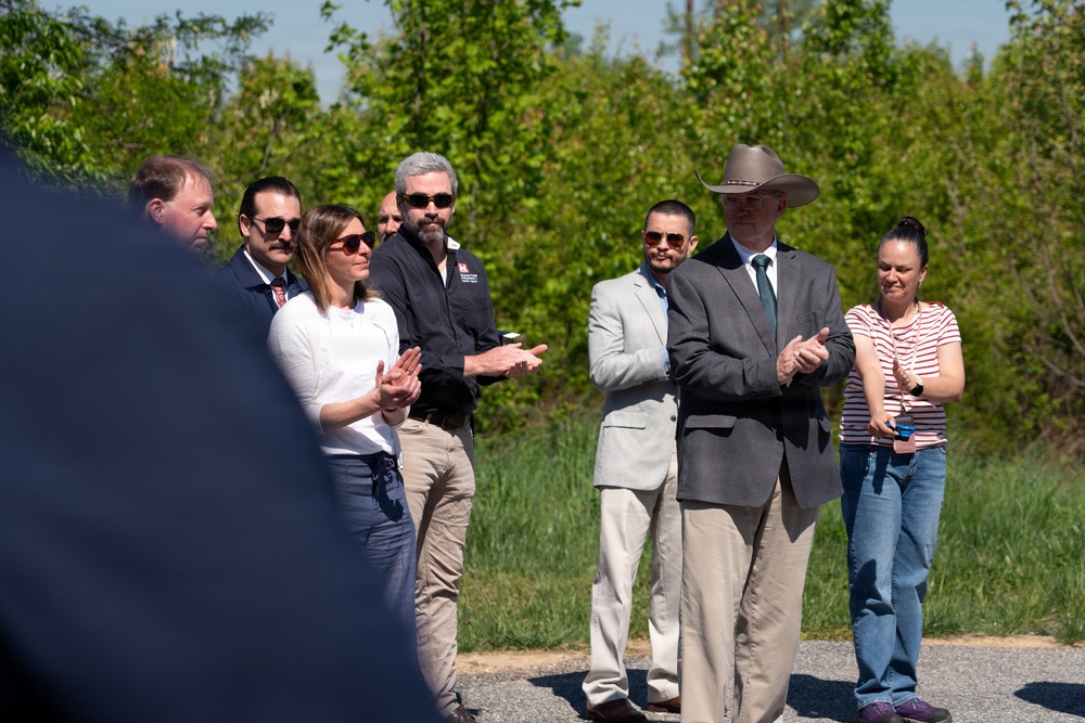 U.S. Army Corps of Engineers attends Woodley Road ceremonial groundbreaking