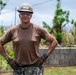 NMCB 1 Sailors conduct roof restoration operations in Saipan following Super Typhoon Sinlaku