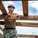 NMCB 1 Sailors conduct roof restoration operations in Saipan following Super Typhoon Sinlaku