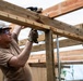 NMCB 1 Sailors conduct roof restoration operations in Saipan following Super Typhoon Sinlaku