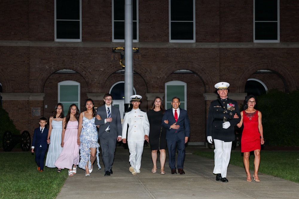 Marine Barracks Washington Hosts Acting Secretary of Navy the Honorable Hung Cao