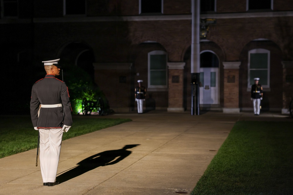Marine Barracks Washington Hosts Acting Secretary of Navy the Honorable Hung Cao