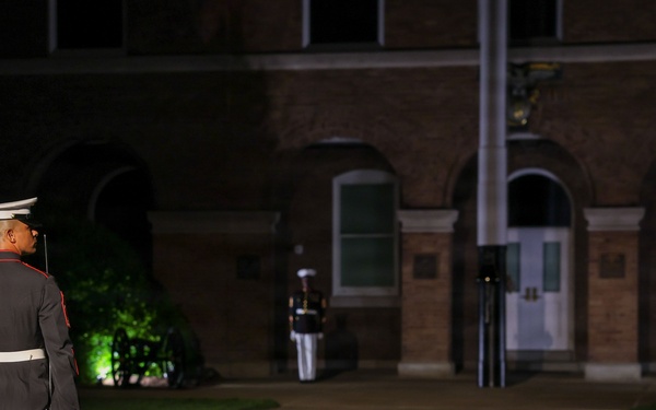 Marine Barracks Washington Hosts Acting Secretary of Navy the Honorable Hung Cao