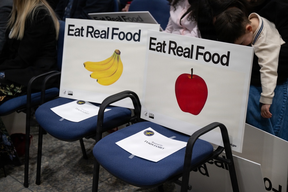 The U.S. Department of Health and Human Services Secretary Robert F. Kennedy, Jr. and U.S. Department of Agriculture Secretary Brooke Rollins shared an update on the implementation of the Dietary Guidelines for Americans
