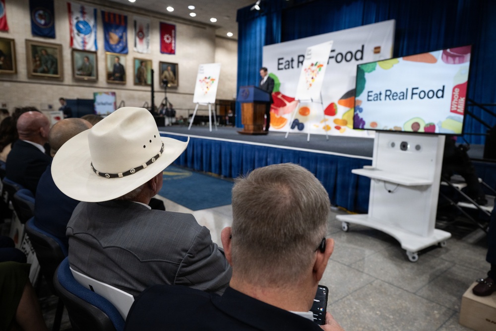 The U.S. Department of Health and Human Services Secretary Robert F. Kennedy, Jr. and U.S. Department of Agriculture Secretary Brooke Rollins shared an update on the implementation of the Dietary Guidelines for Americans