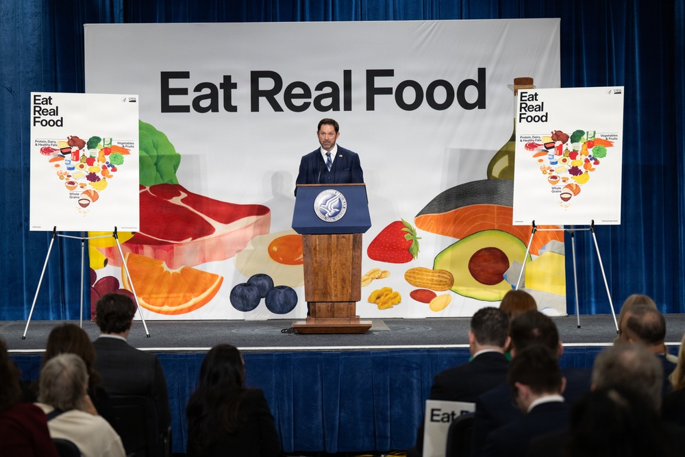 The U.S. Department of Health and Human Services Secretary Robert F. Kennedy, Jr. and U.S. Department of Agriculture Secretary Brooke Rollins shared an update on the implementation of the Dietary Guidelines for Americans