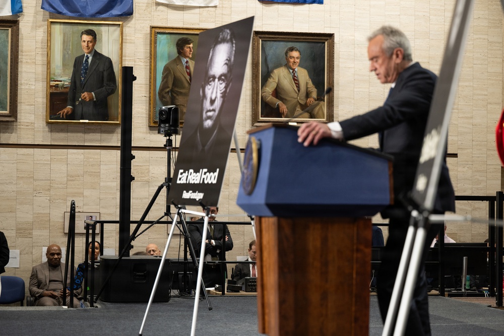 The U.S. Department of Health and Human Services Secretary Robert F. Kennedy, Jr. and U.S. Department of Agriculture Secretary Brooke Rollins shared an update on the implementation of the Dietary Guidelines for Americans