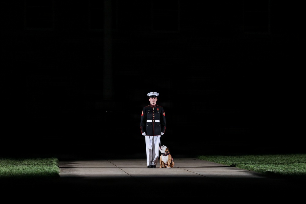 Marine Barracks Washington Hosts Acting Secretary of Navy the Honorable Hung Cao