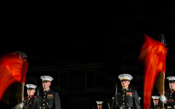 Marine Barracks Washington Hosts Acting Secretary of Navy the Honorable Hung Cao