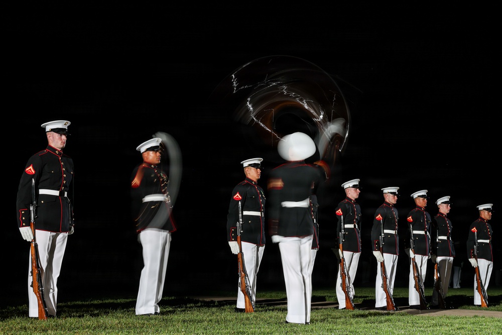 Marine Barracks Washington Hosts Acting Secretary of Navy the Honorable Hung Cao