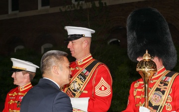 Marine Barracks Washington Hosts Acting Secretary of Navy the Honorable Hung Cao