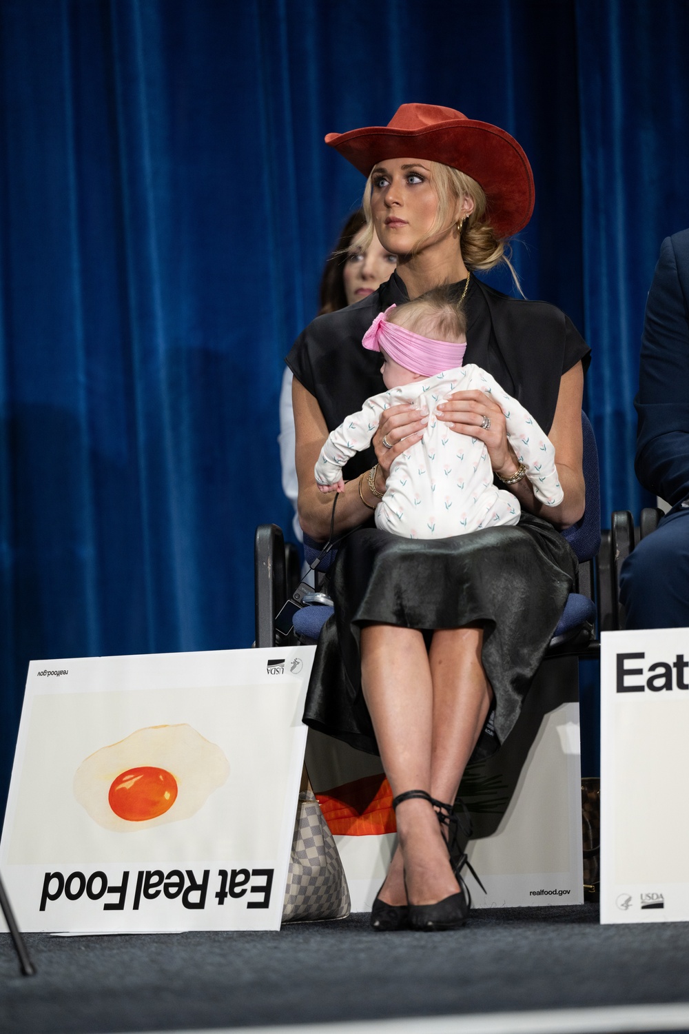 The U.S. Department of Health and Human Services Secretary Robert F. Kennedy, Jr. and U.S. Department of Agriculture Secretary Brooke Rollins announced the new food pyramid