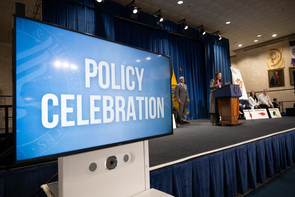 The U.S. Department of Health and Human Services Secretary Robert F. Kennedy, Jr. and U.S. Department of Agriculture Secretary Brooke Rollins announced the new food pyramid