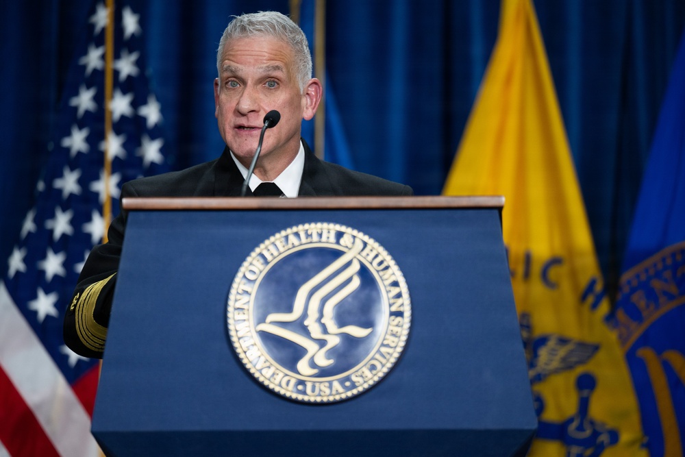 The U.S. Department of Health and Human Services Secretary Robert F. Kennedy, Jr. and U.S. Department of Agriculture Secretary Brooke Rollins announced the new food pyramid