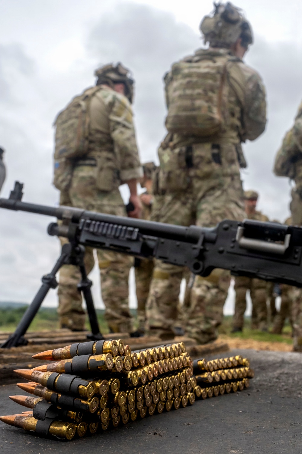 TACP Airmen go through heavy weapons training