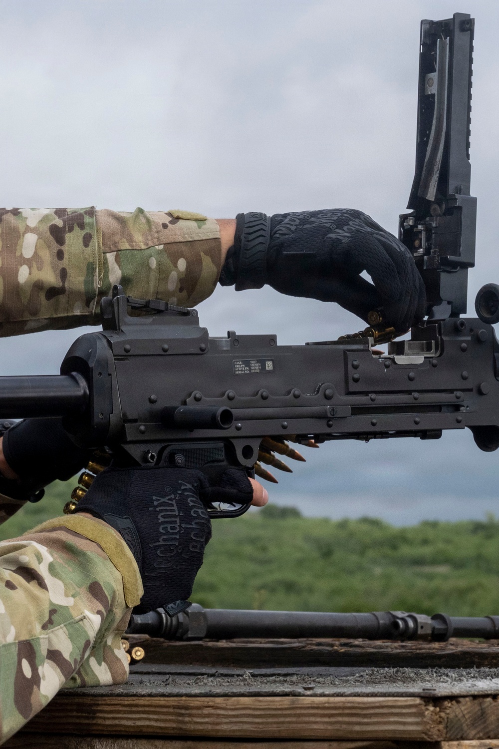 TACP Airmen go through heavy weapons training