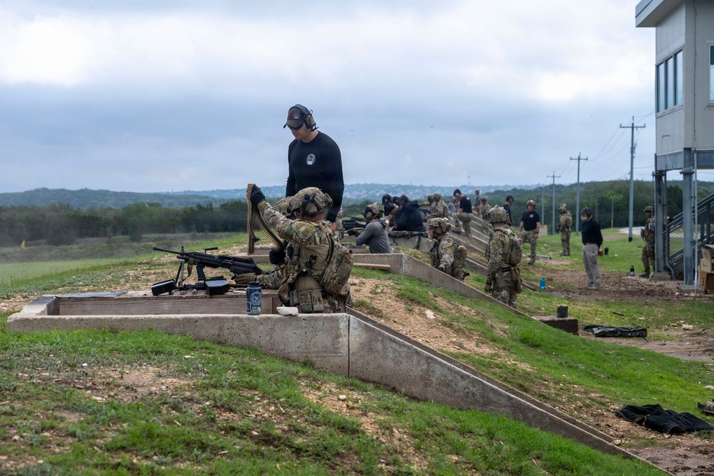 TACP Airmen go through heavy weapons training