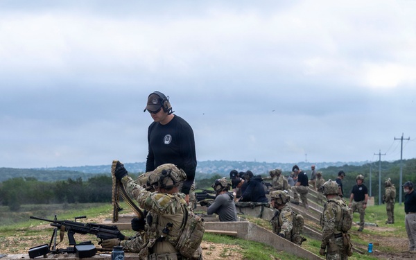 TACP Airmen go through heavy weapons training