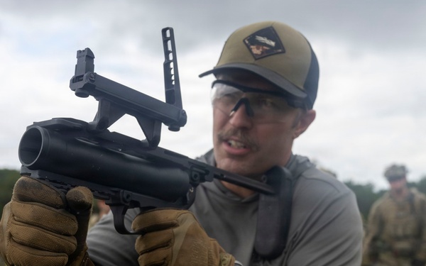 TACP Airmen go through heavy weapons training