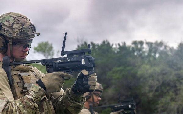 TACP Airmen go through heavy weapons training