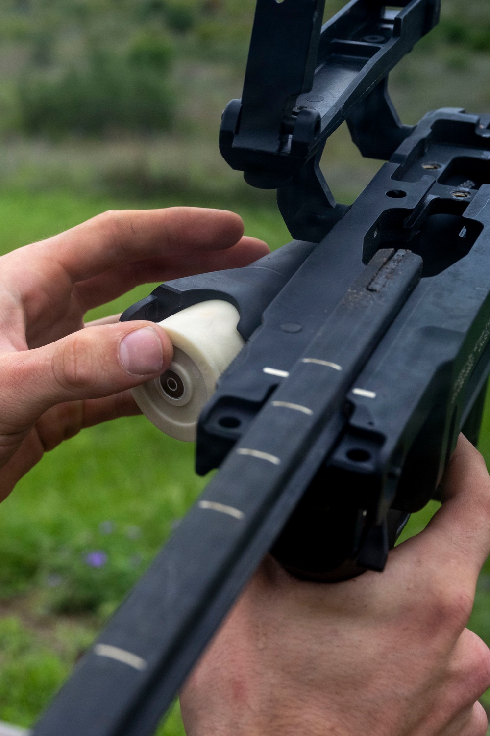 TACP Airmen go through heavy weapons training