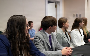 4-H'ers brief some USDA leadership during the 2026 National 4-H Conference April 10-15, 2026