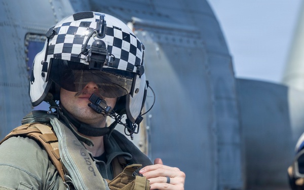 Delbert D. Black Conducts Flight Operations
