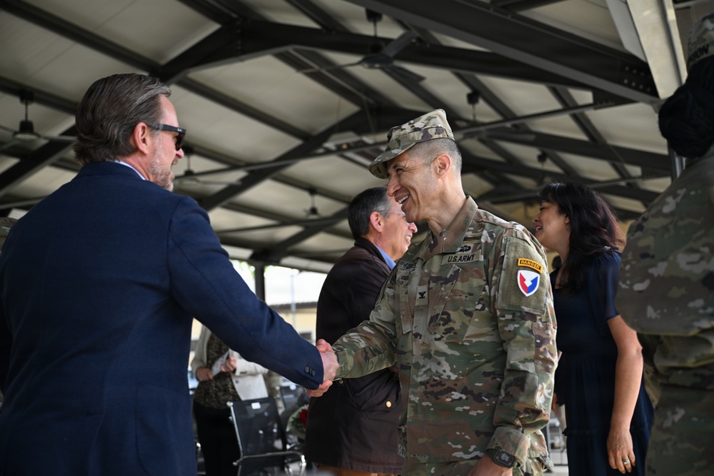 414th Contracting Support Brigade Change of Command Ceremony