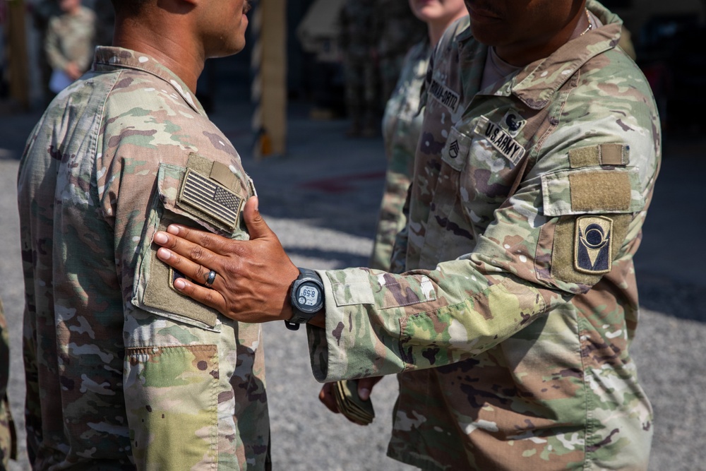 Task Force Seminole Patching Ceremony