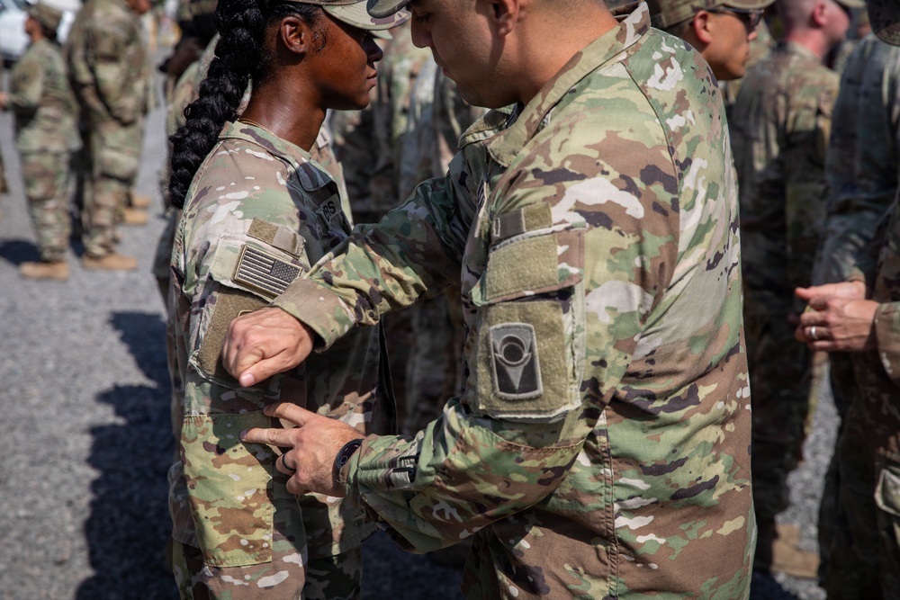 Task Force Seminole Patching Ceremony