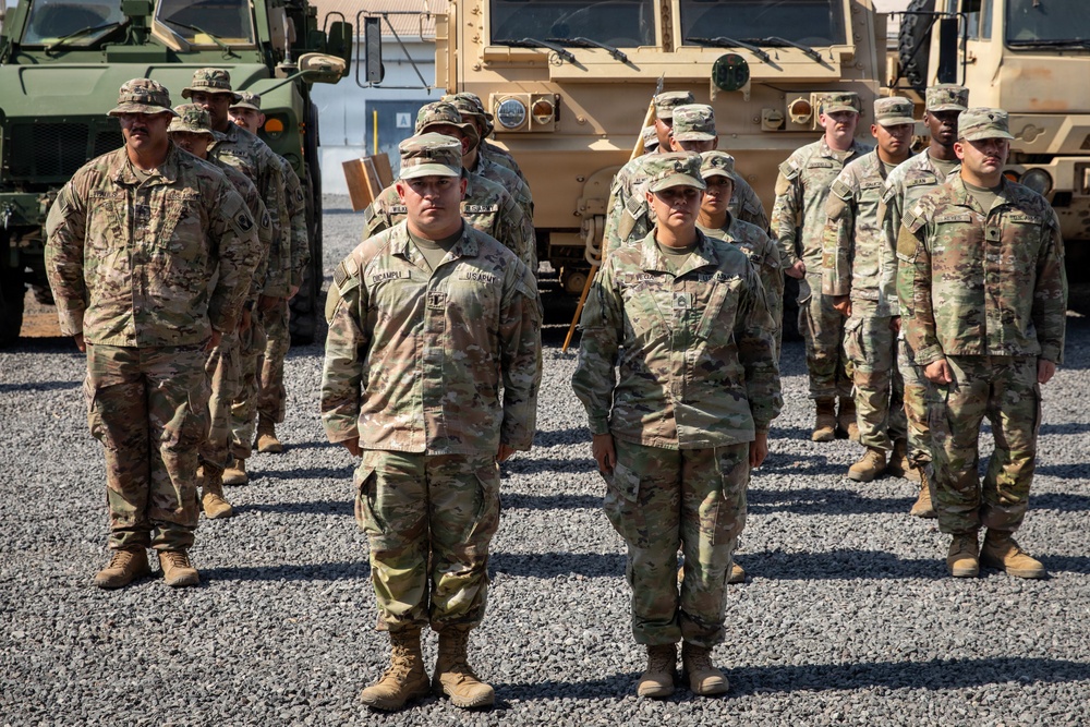 Task Force Seminole Patching Ceremony