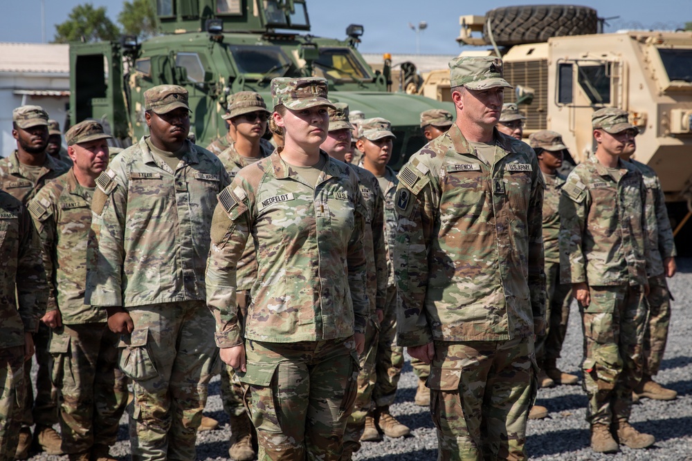 Task Force Seminole Patching Ceremony