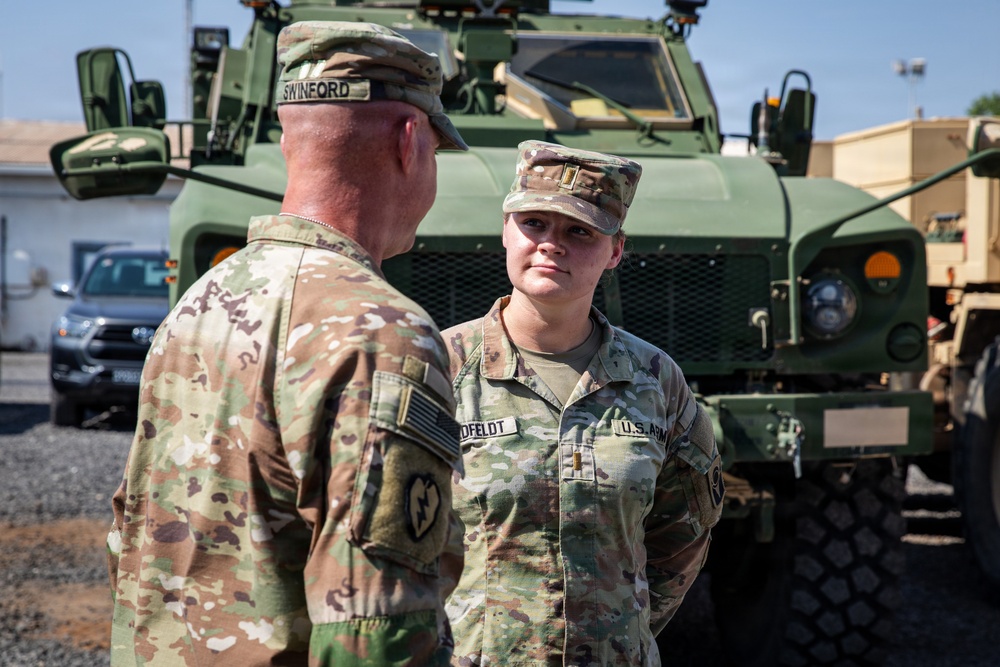 Task Force Seminole Patching Ceremony