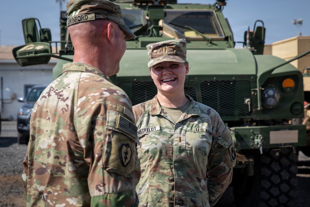 Task Force Seminole Patching Ceremony