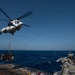 Pinckney Conducts a Vertical Replenishment