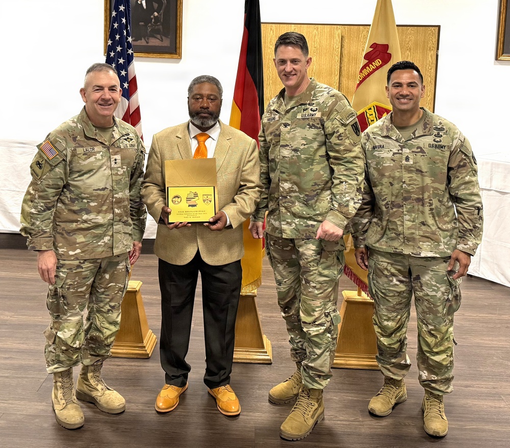 Medical Readiness Command, Europe Civilian Employee Honored as  Rhineland-Pfalz Army Community Service Volunteer of the Year for 2025