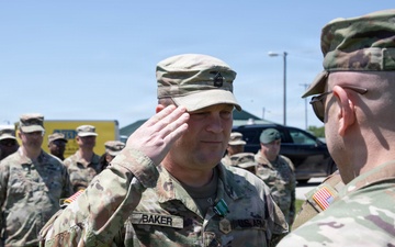 87th Training Division leaders provide aid at Indiana crash scene