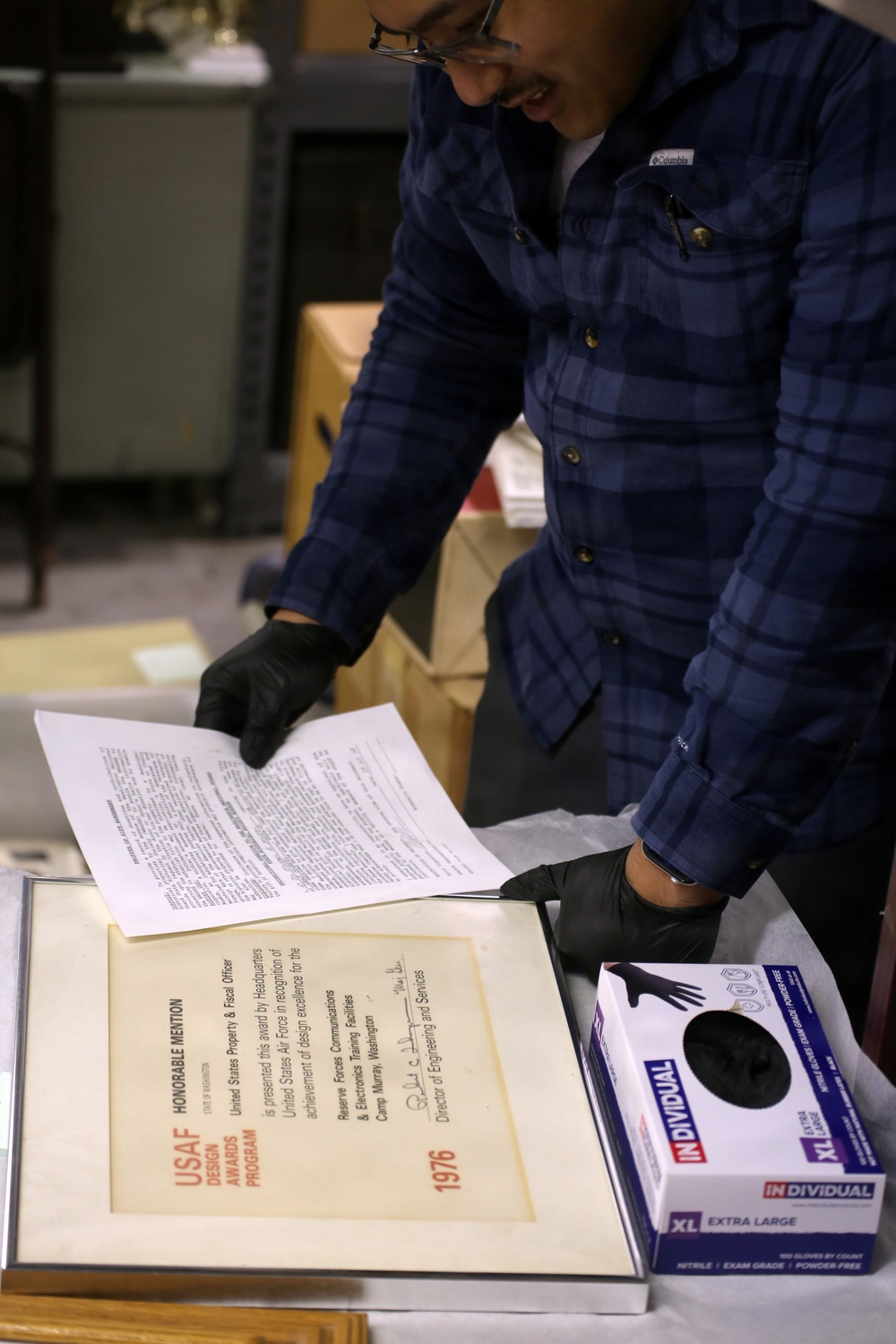 Washington National Guard Museum &amp; History Center Receives Critical Support from 141st Military History Detachment During Annual Training