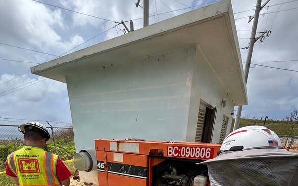USACE Surpasses 100th Generator Install on Saipan