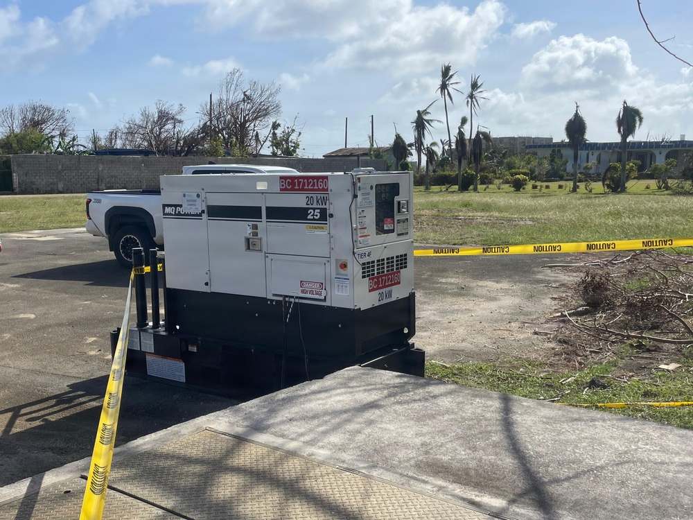 USACE Surpasses 100th Generator Install on Saipan