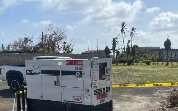 USACE Surpasses 100th Generator Install on Saipan