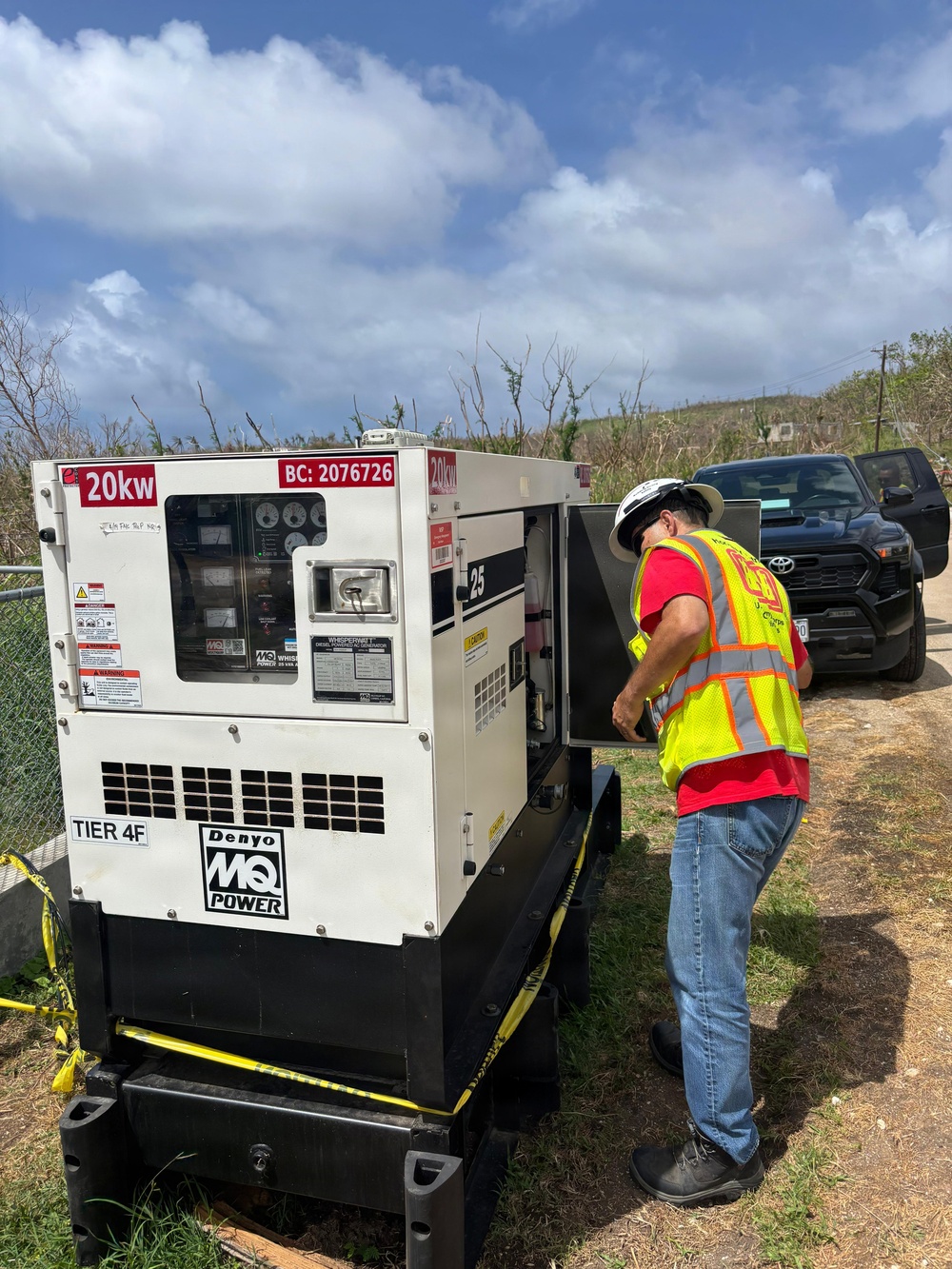 USACE Surpasses 100th Generator Install on Saipan