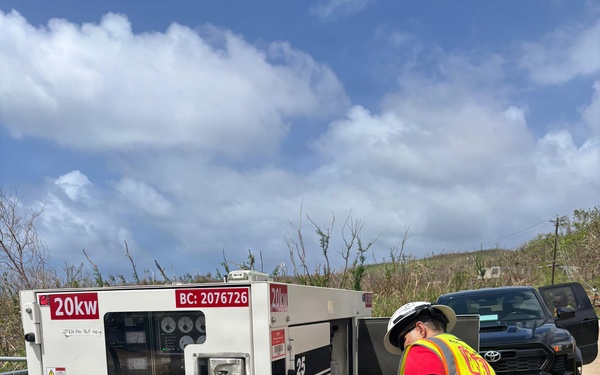 USACE Surpasses 100th Generator Install on Saipan