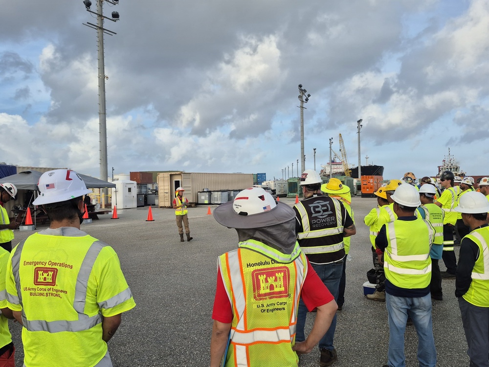 USACE Surpasses 100th Generator Install on Saipan